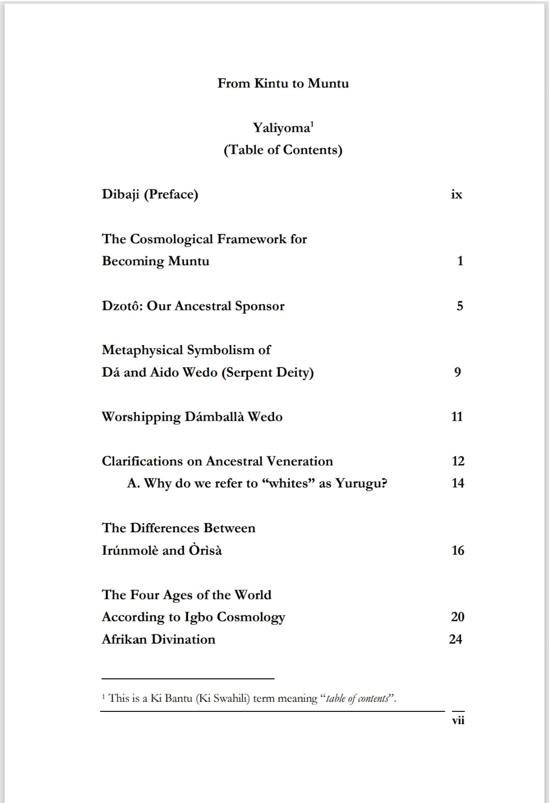 New Afrikan Vodun Vol 2: From Kintu to Muntu © 2006 - 2025