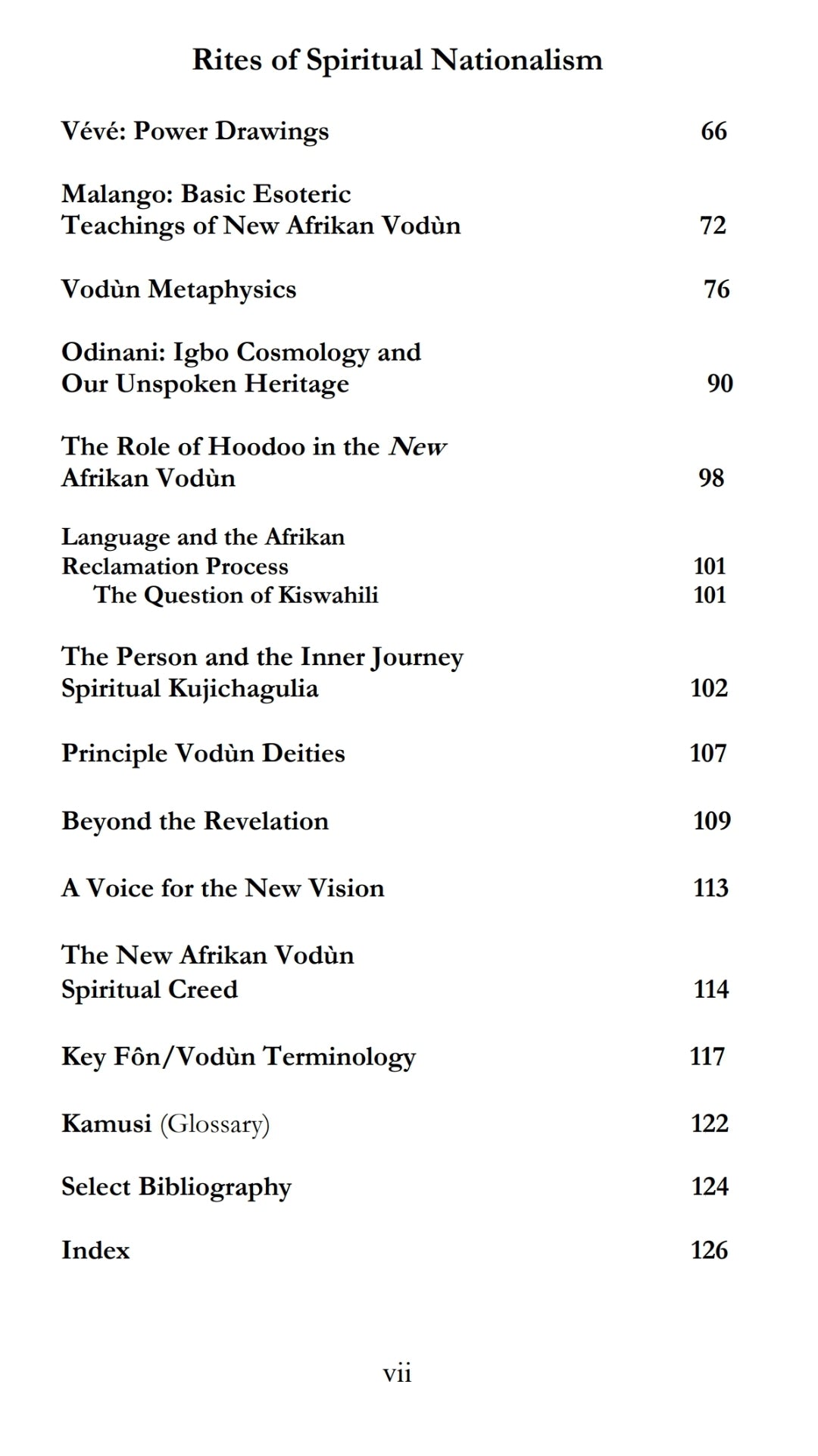 New Afrikan Vodun Vol I – Rites of Spiritual Nationalism ©2005 – 2025