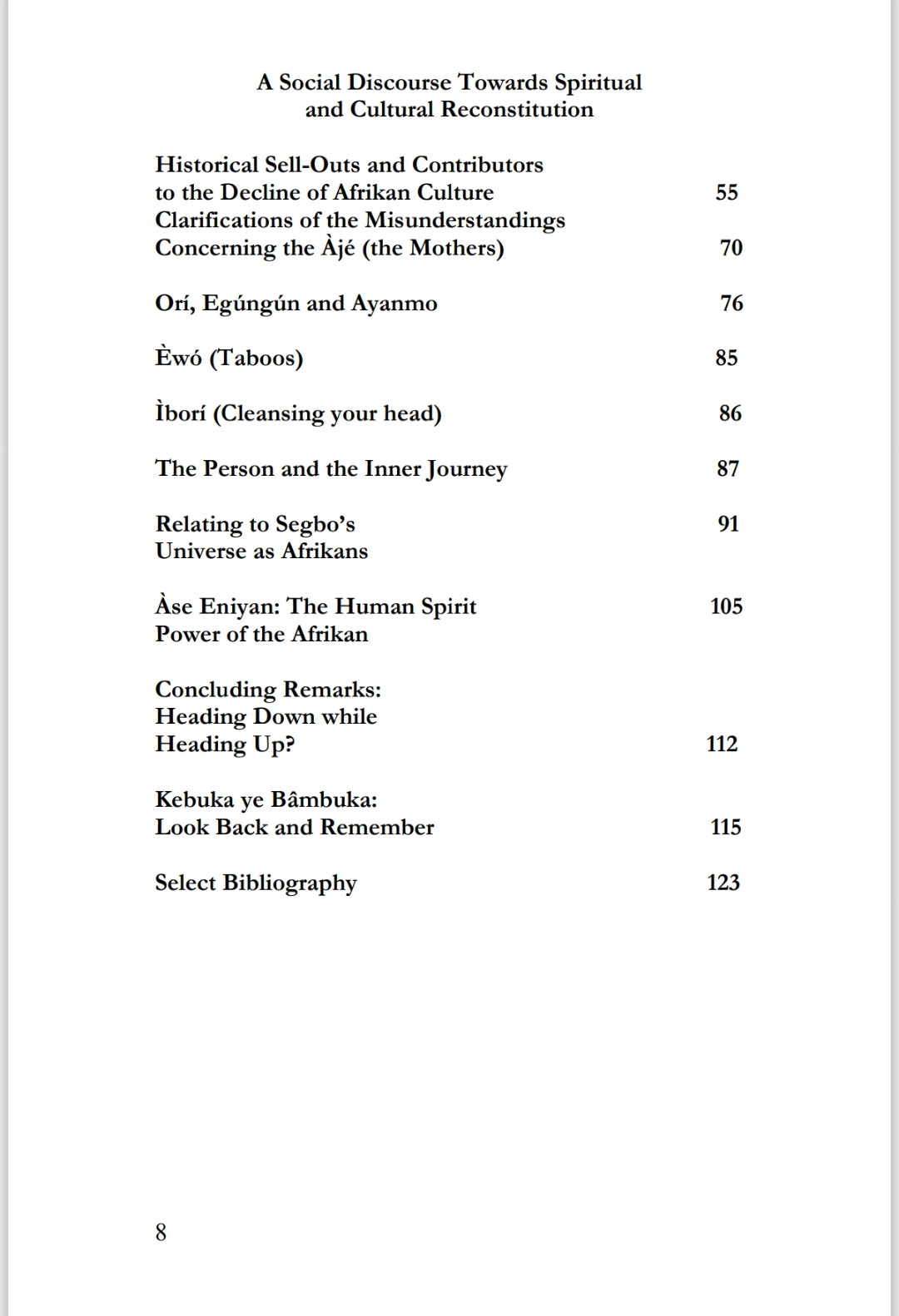 New Afrikan Vodun Vol 3: A Social Discourse Towards Spiritual and  Cultural Reconstitution ©2007 - 2025